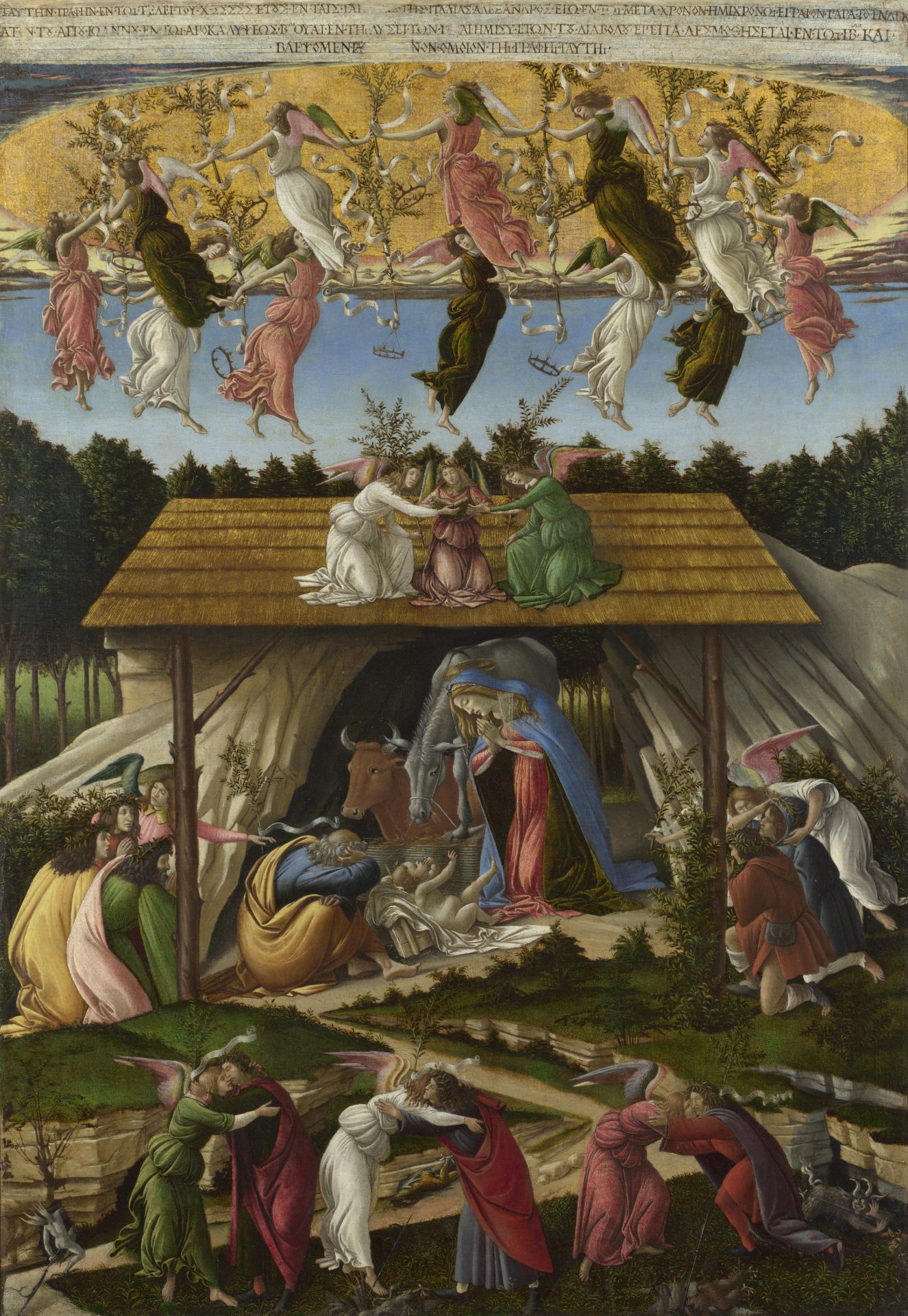 Sandro Botticelli - Mystic Nativity 